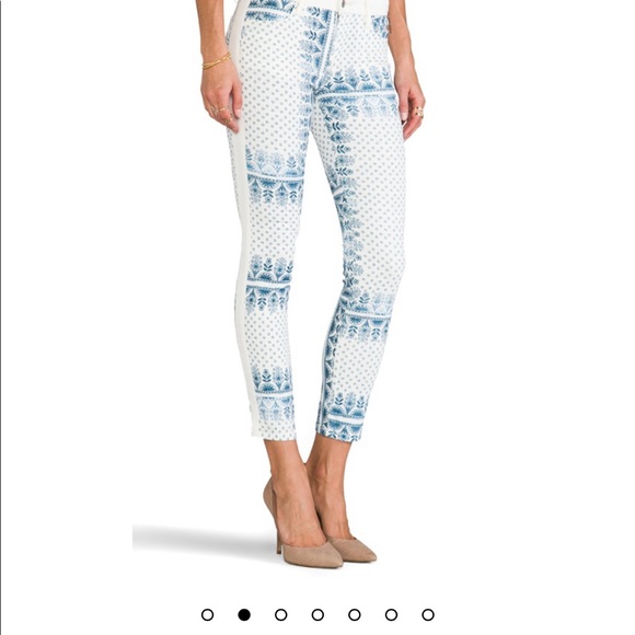 Joe Jeans Skinny Ankle Tux Blocked Scarf Print 29 - Picture 7 of 10